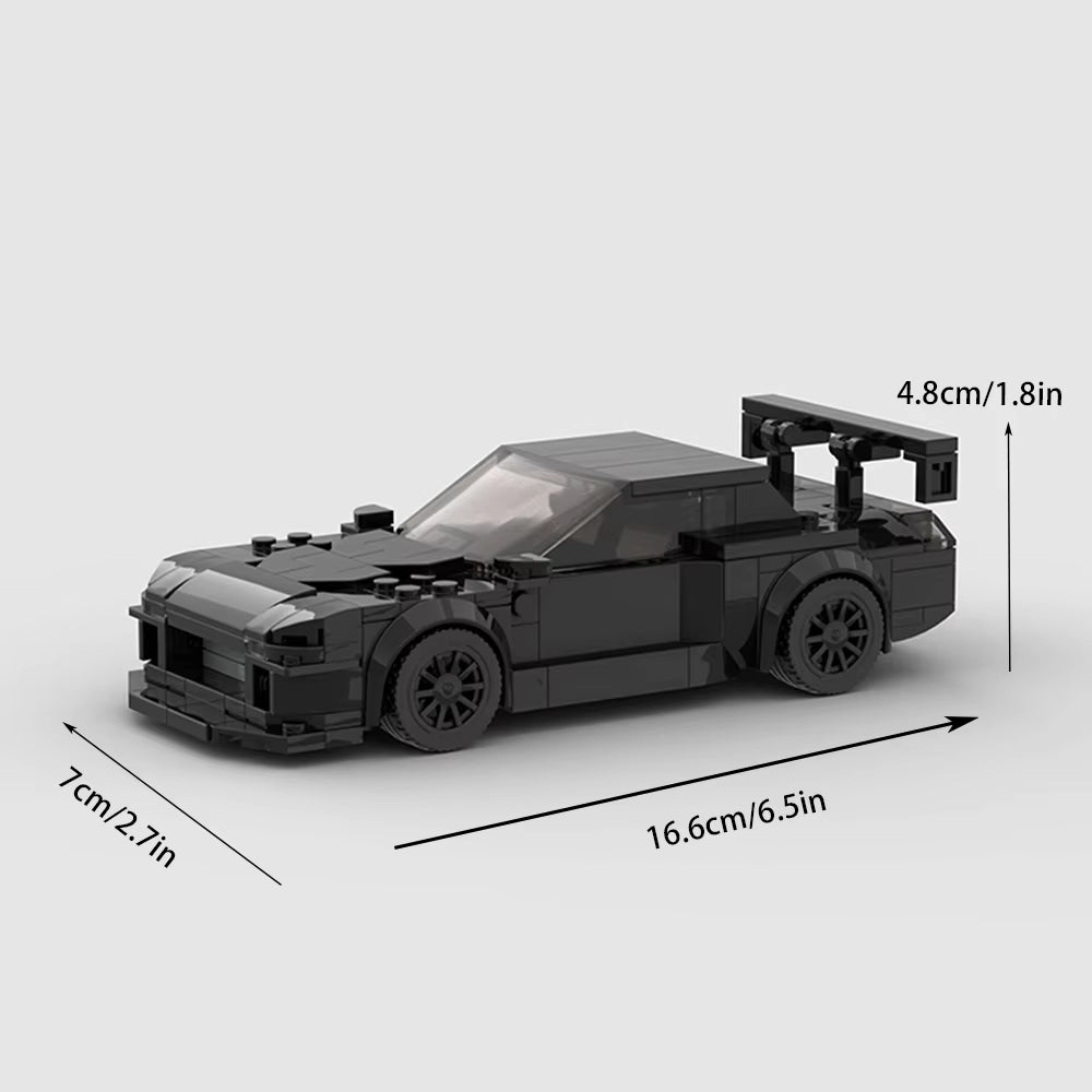 233Pcs RX-7 FD Tuned Moc Speed Champions Racer City Sports Vehicle Building Blocks Creative Educational DIY Toys Christmas Gift