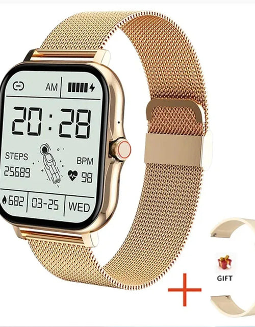 Load image into Gallery viewer, 2024 Smart Watch for Men Women Gift 1.44&#39; Full Touch Screen Sports Fitness Watches Bluetooth Calls Digital Smartwatch Wristwatch
